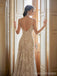 Sexy Sheath V-neck Spaghetti Straps Maxi Long Handmade Lace Wedding Dresses,WD817