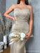 Elegant Mermaid Sweetheart Maxi Long Wedding Guest Bridesmaid Dresses,WG1718