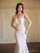 Sexy Mermaid Illusion Jewel Handmade Lace Wedding Dresses,WD809