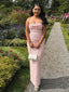 Pretty Pink Mermaid Maxi Long Party Prom Dresses,Evening Gowns,13561