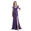 Mismatched Plum Mermaid Sexy Satin Bridesmaid Dresses Online, WG1270