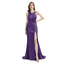 Mismatched Plum Mermaid Sexy Satin Bridesmaid Dresses Online, WG1270