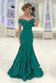 Sexy Mermaid Off Shoulder Maxi Long Party Prom Dresses,Evening Dress,13468