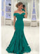 Sexy Mermaid Off Shoulder Maxi Long Party Prom Dresses,Evening Dress,13468