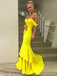 Gelb Prom Kleider,Off-Schulter Prom Kleider Mermaid Prom Kleider,Sweetheart Prom Kleider, Party Kleider,Cocktail, Prom Kleider ,Abend Kleider,Lang Abendkleid,Ballkleider Online,PD0162