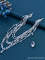 Sparkly Crystal Shoulder Chain with Detachable Layered Tassels, SG04