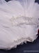 Elegant Puff Yarn Multi-layer White Tulle Off the Shoulder Shawl , VG82