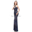 Jewel Neck Sparkly Sequin Evening Prom Vestidos, Noche Fiesta De Graduación Vestidos, 12104