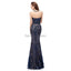 Jewel Neck Sparkly Sequin Evening Prom Vestidos, Noche Fiesta De Graduación Vestidos, 12104