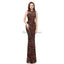 Jewel Neck Sparkly Sequin Evening Prom Vestidos, Noche Fiesta De Graduación Vestidos, 12104