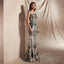 Scoop Grey Sparkly Sequin Mermaid Evening Prom Dresses, Evening Party Prom Dresses, 12063