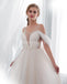 Off Shoulder Simple A-line Scoop Vestidos De Noiva Baratos Online, Vestidos Bridal Baratos, WD573