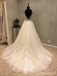 Sexy Backless V Neckline See Through Lace Wedding Bridal Dresses, Custom Made Wedding Dresses, Affordable Wedding Bridal Gowns, WD243