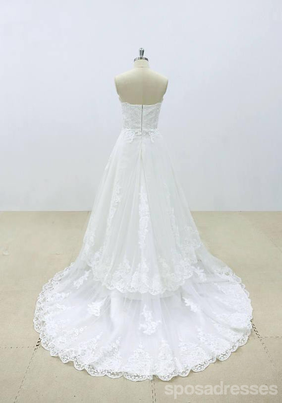 Erschwingliche Sweetheart Lace A-line Unique Wedding Dresses Online, WD392