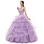 Halter Lilac Heavy Beaded Quinceanera Dresses, Evening Party Prom Dresses, 12101