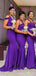 Mismatched Gold Mermaid Cheap Long Cheap Bridesmaid Dresses Online, WG935