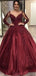 Querida pescoço ouro lantejoulas uma linha barato longo Evening Prom Dresses, Evening Party Prom Dresses, 12350