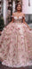 Querida pescoço ouro lantejoulas uma linha barato longo Evening Prom Dresses, Evening Party Prom Dresses, 12350