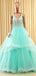 Sweetheart Neck Gold Sequin A-line Vestidos largos baratos del baile de fin de curso de la tarde, vestidos del baile de fin de curso del partido de tarde, 12350