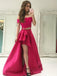 Sexy Two Pieces Applique Off Shoulder High Custom Evening Prom Dresses, 17448