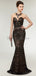 Black Sequin Sparkly Mermaid Evening Prom Robes, Robes de bal soirée, 12013