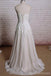 Strapless Sweetheart Lace A-Line Long Wedding Bridal Dresses, WD292