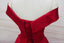 Simples Vermelho Fora Do Ombro A Linha Long Custom Evening Prom Dresses, 17418