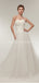 Sweetheart Feather Simple A-line Cheap Wedding Dresses Online, Cheap Bridal Dresses, WD563