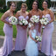 On Sale Simple Cheap Sweet Heart Mermaid Sexy Bridesmaid Dresses, WG174