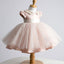 Lindos vestidos de menina de Tulle Cetim Cor-De-Rosa, Vestidos De Menina, Fg031.