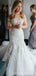 Off Shoulder Mermaid Lace Cheap Wedding Vestidos Online, Vestidos Baratos De Sereia Bridal, WD446