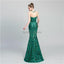 Jewel Sparkly Sequin Σέξι Γοργόνα Βραδινά Φορέματα Prom, Βραδινά Φορέματα Prom, 12066