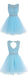 Sexy Abrir back Light Blue lace Tule baile vestidos de baile, CM0020