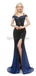 Off Shoulder Pailletten Meerjungfrau Seite Schlitz Abend Ball kleider, Abend Party Ball Kleider, 12054