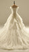 Off Shoulder V Neckline Lace Long Tail Wedding Dresses, Custom Made Wedding Dresses, Cheap Wedding Gowns, WD219