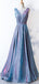 Sweetheart Neck Gold Sequin A-line Vestidos largos baratos del baile de fin de curso de la tarde, vestidos del baile de fin de curso del partido de tarde, 12350