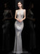 Sexy Mermaid V Neck Sequin Long Evening Prom Dresses, Evening Party Prom Dresses, 12321Mais informações