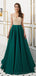 Fuera del hombro Vestidos de fiesta de noche con cuentas de color verde esmeralda, Vestidos de fiesta de noche, 12079