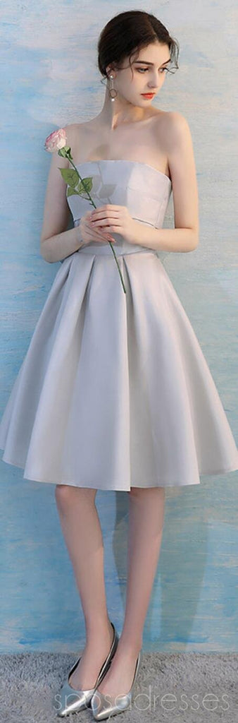 Summer Simple Short Mismatched Simple Cheap Bridesmaid Dresses Online, WG503