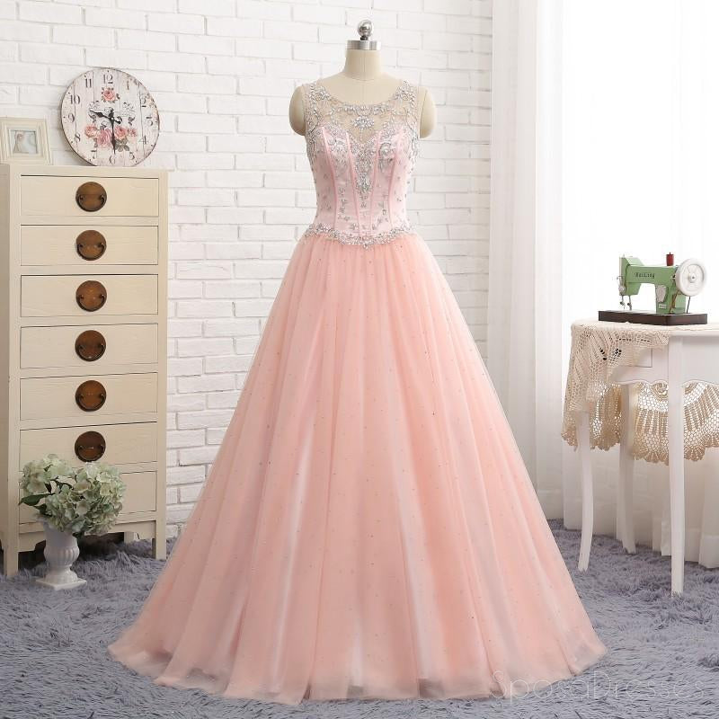 Sexy Espalda Abierta Escote Blush Rosa de Noche, vestidos de fiesta, Vestidos Populares de Cuentas de Fiesta Vestido de fiesta, Personalizada Largos Vestidos de fiesta, Hoteles de Formal, vestidos de fiesta, Vestidos 17153