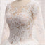 Sexy See Through Long Sleeve Aline Lace Wedding Bridal Dresses, Custom Made Wedding Dresses, Affordable Wedding Bridal Gowns, WD239