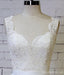 Barata sem costas V lace Straps Simple Beach Wedding Dresses, WD325