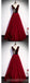 Elegant Red A-line V-neck Cheap Long Prom Dresses Online,12977