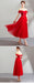 Red Off Shoulder Short Homecoming Dresses,Cheap Short Prom Dresses,CM910