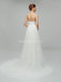 Simple Spaghetti Straps Cheap Wedding Dresses Online, Cheap Bridal Dresses, WD555