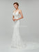 Classic Lace Straps Mermaid Cheap Wedding Dresses Online, Unique Bridal Dresses, WD560