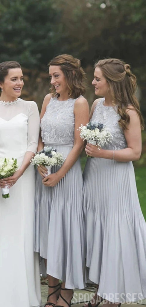 Lace High Low Bridesmaid Dresses Online, Cheap Bridesmaids Dresses, WG729