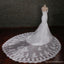 Sweetheart Strapless Lace Mermaid Pearls Beaded Wedding Bridal Dresses, Cheap Custom Made Wedding Bridal Dresses, WD278