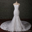 Sweetheart Strapless Lace Mermaid Pearls Beaded Wedding Bridal Dresses, Cheap Custom Made Wedding Bridal Dresses, WD278