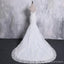 Sexy Backless Cap Sleeve Detachable Skirt Lace Mermaid Wedding Bridal Dresses, Cheap Custom Made Wedding Bridal Dresses, WD279